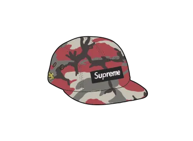 Supreme Military Camp Cap "Red Camo"