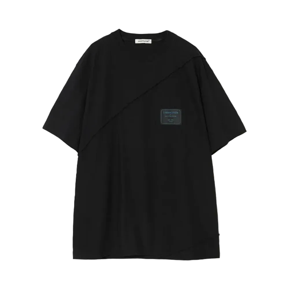 UNDERCOVER Cotton Spiral T-Shirt "Black"