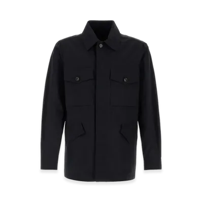 Burberry Nylon Jacket "Midnight Blue"