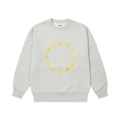 PALACE EU DON CREW "Grey"