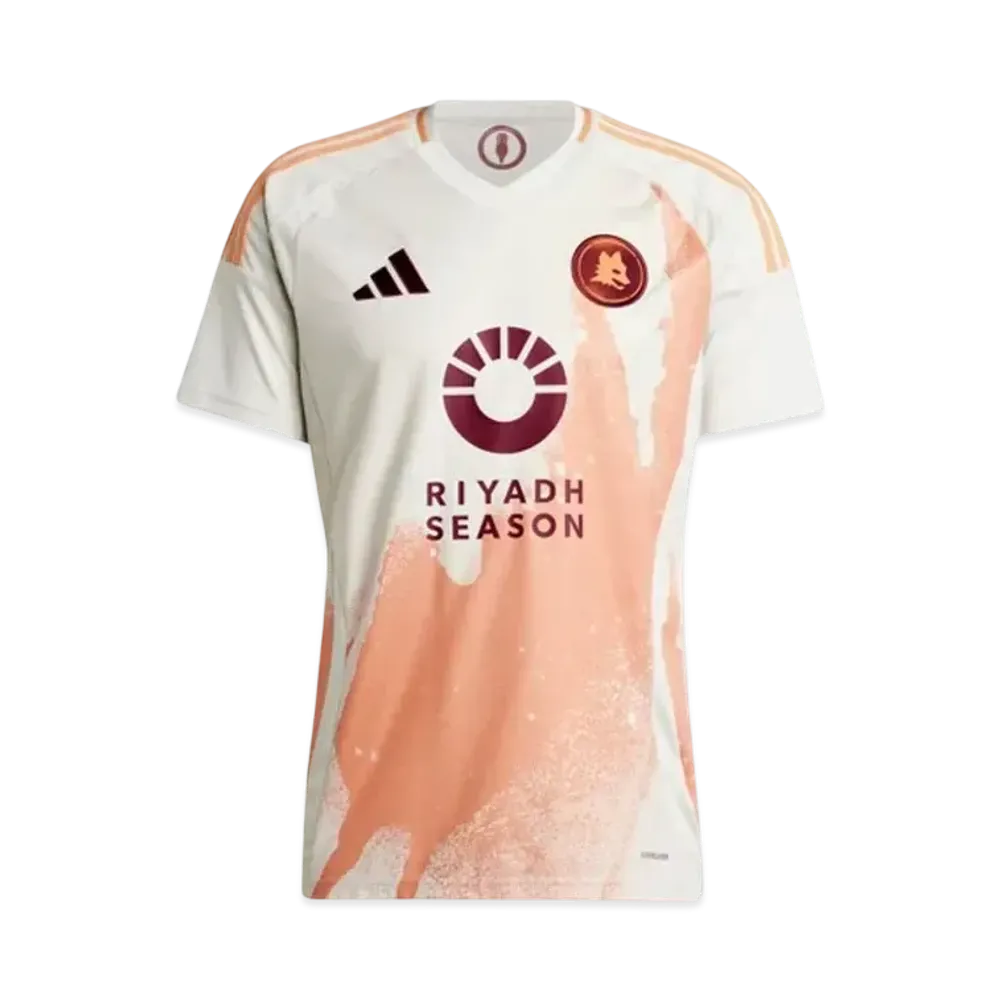 adidas AS Roma 24/25 Away Uniform "Talc/Easy Orange"