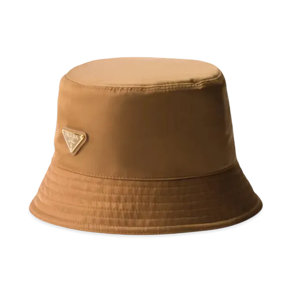 PRADA Re-Nylon Bucket Hat "Brown"