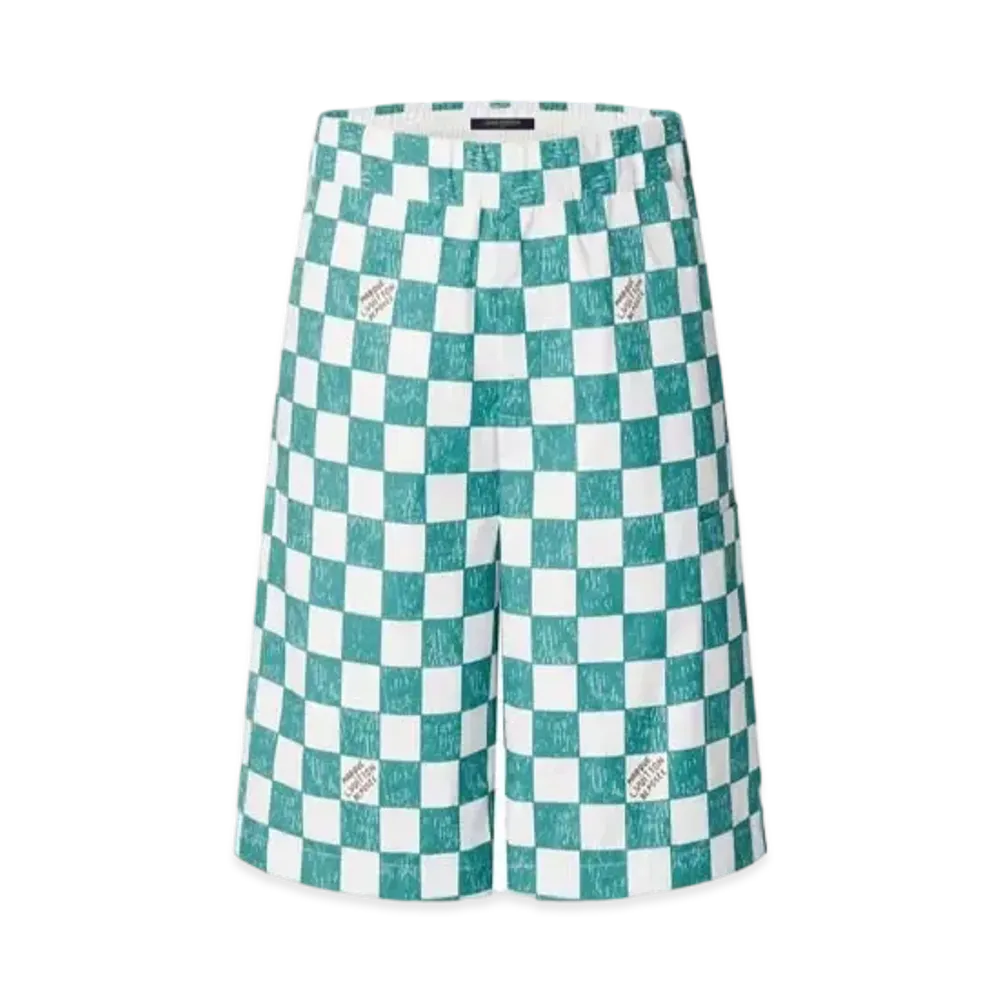 Louis Vuitton Damier Drawstring Shorts