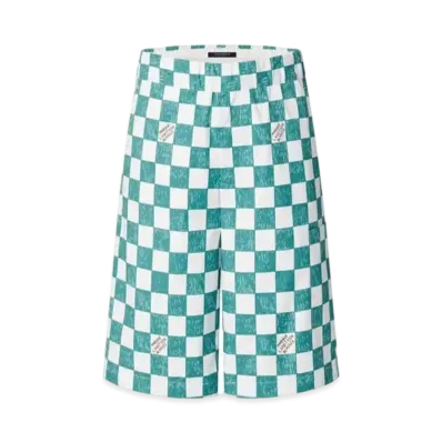 Louis Vuitton Damier Drawstring Shorts