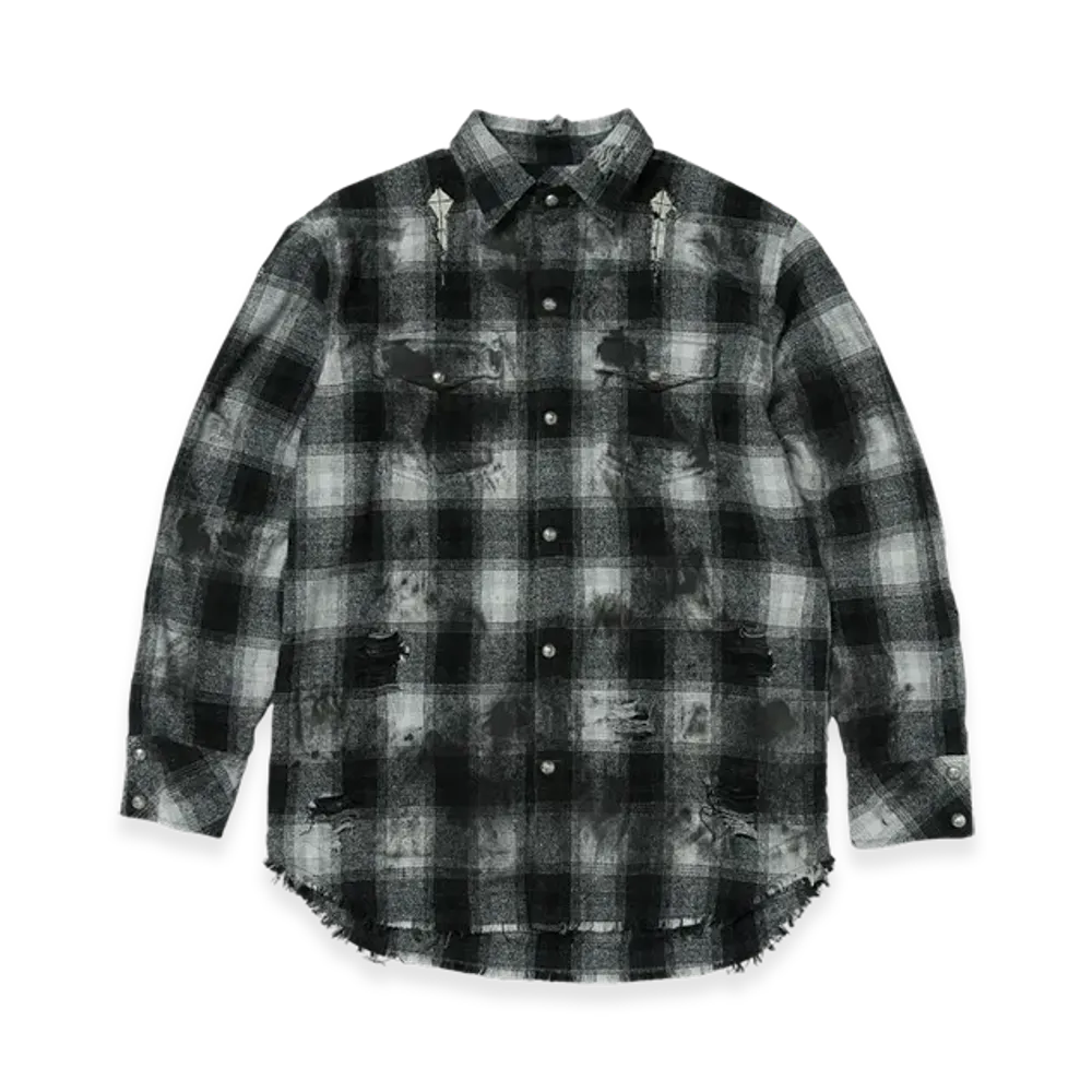 THUG CLUB Angels Damaged Shirt "Black"