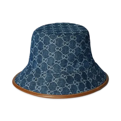 GUCCI Hats "Denim Blue"
