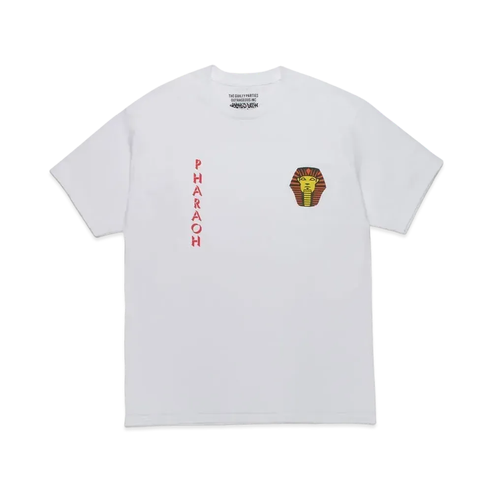 WACKO MARIA Crew Neck T-Shirt #1 "White"