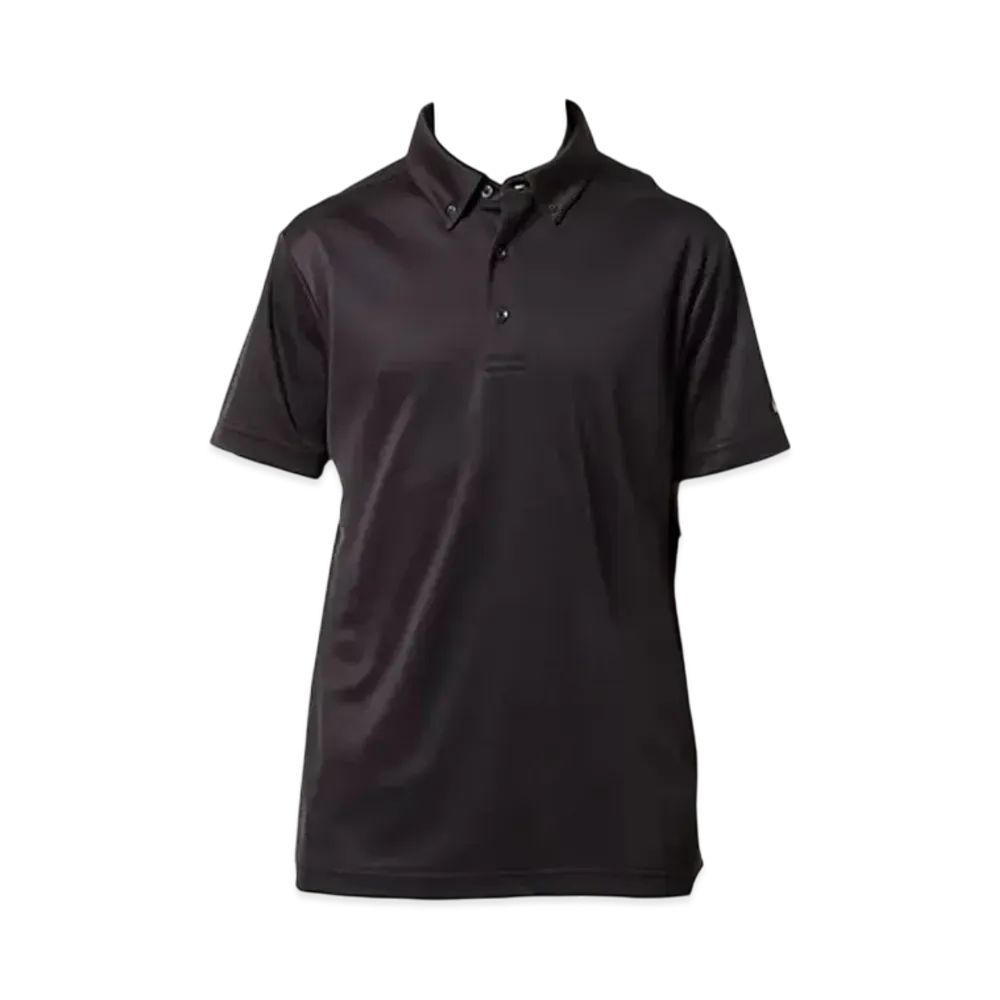 Asics Button Down Polo Shirt "Black"