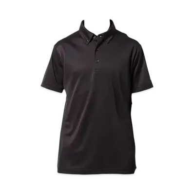 Asics Button Down Polo Shirt "Black"