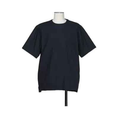 sacai Cotton Poplin Pullover Shirt "Navy"