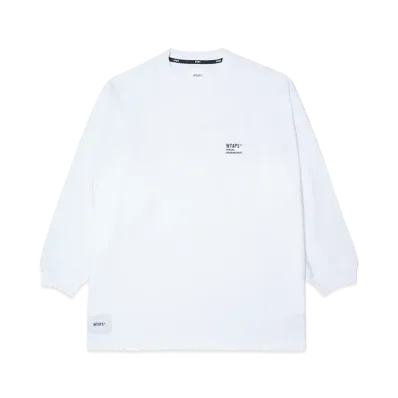 WTAPS OBJ 05 / LS / Cotton. Fortless "White"