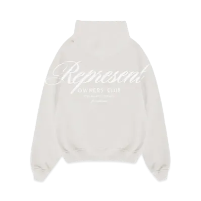 REPRESENT x Ounass Owners Club Script Hoodie "Rock"