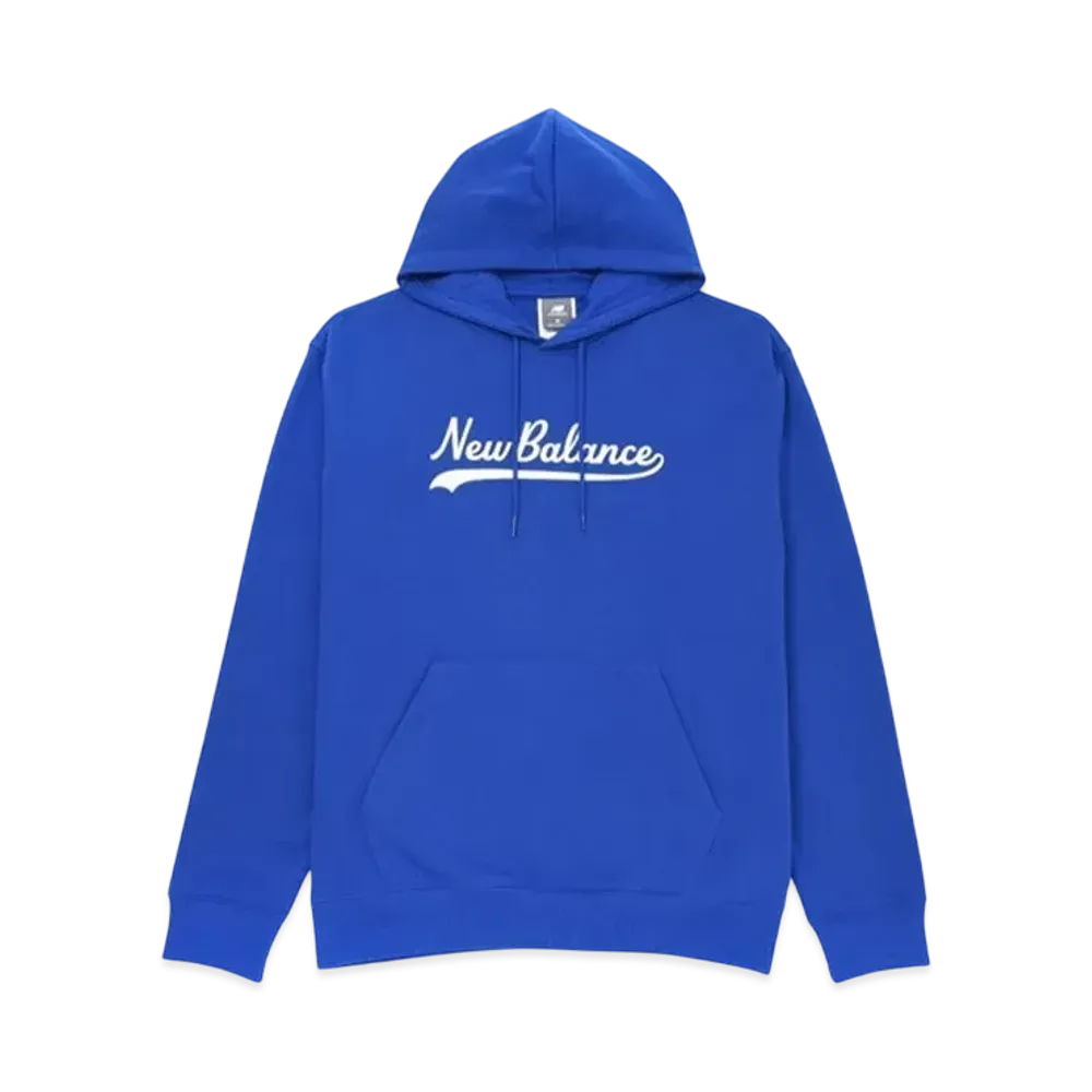 New Balance Legacy Script Hoodie Sweatshirt "Team Royal"
