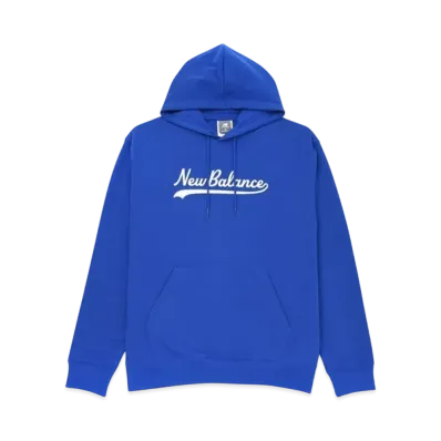 New Balance Legacy Script Hoodie Sweatshirt "Team Royal"