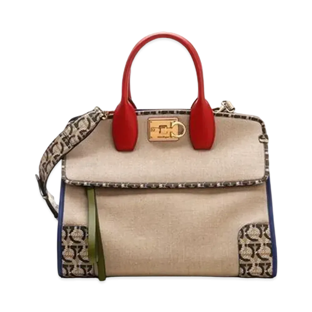 Salvatore Ferragamo Studio Bag (M) "Multicolor"