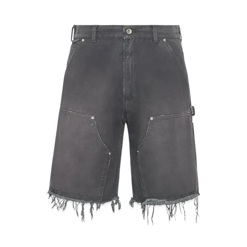 Maison Margiela Studded Denim Shorts "Gray"