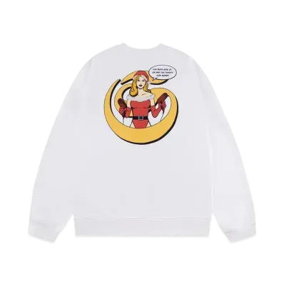 SPLR Christmas Girl Crew Sweat "White"