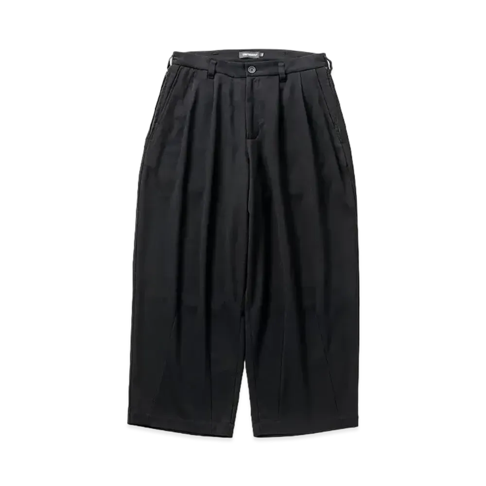 TIGHTBOOTH Formal Baggy Slacks "Black"