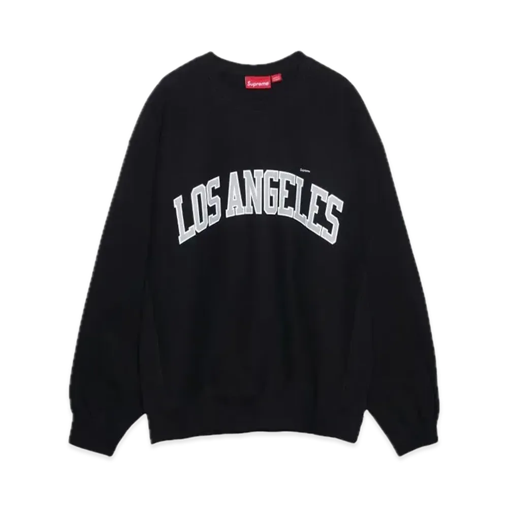 Supreme Shop Small Box Crewneck (Los Angeles) "Black"