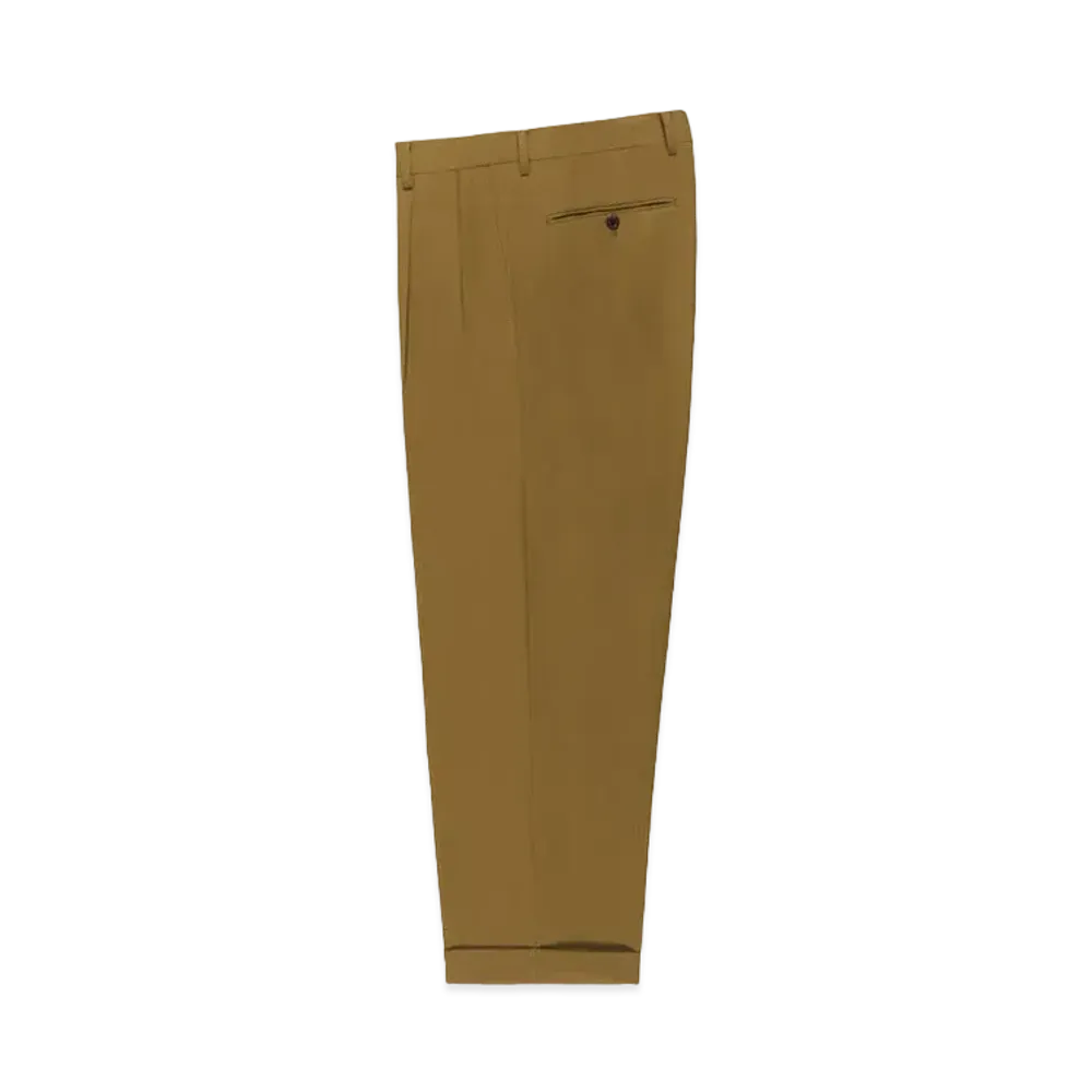 WACKO MARIA Dormeuil / Double Pleated Trousers "Gold"