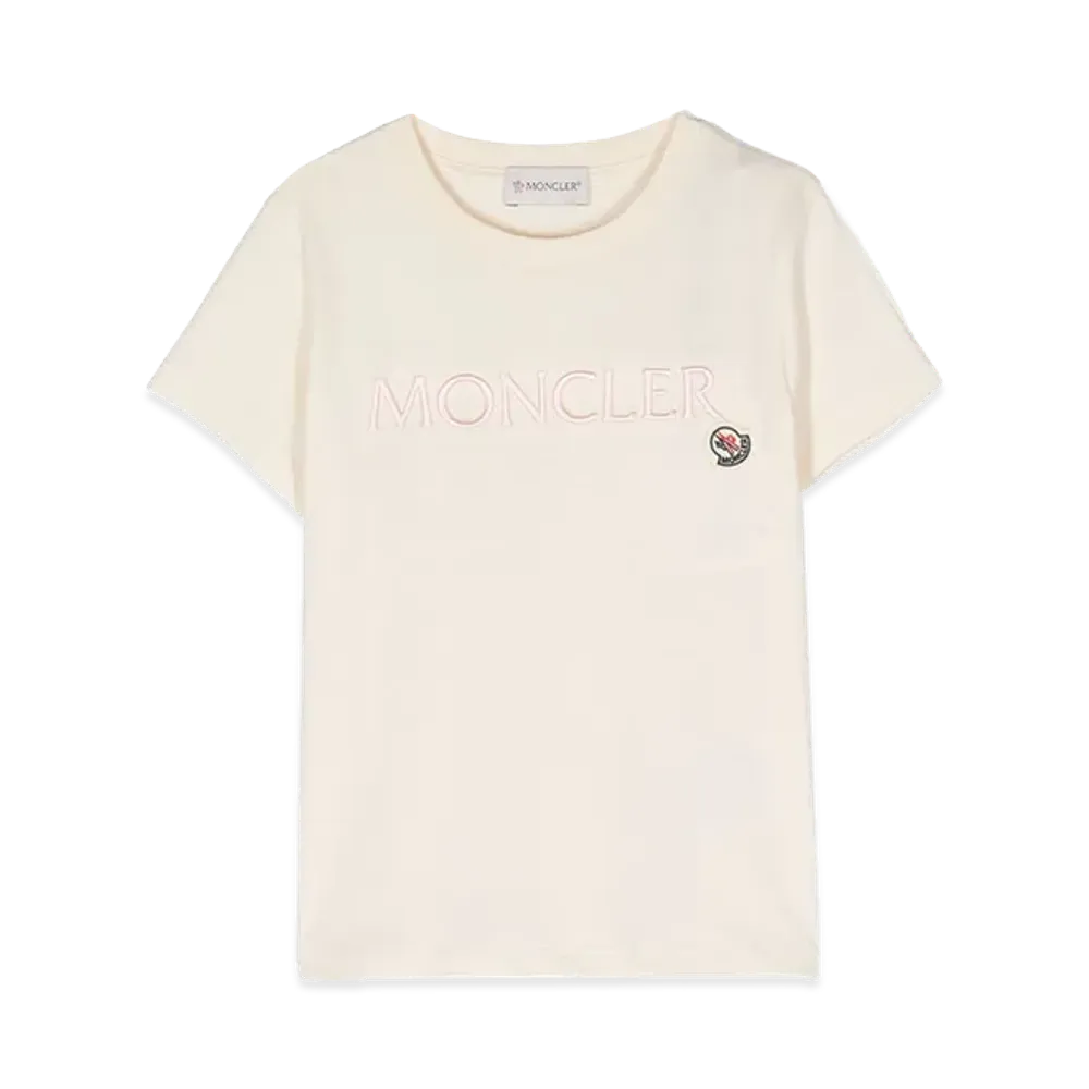 MONCLER Kids T-Shirts "Cream"