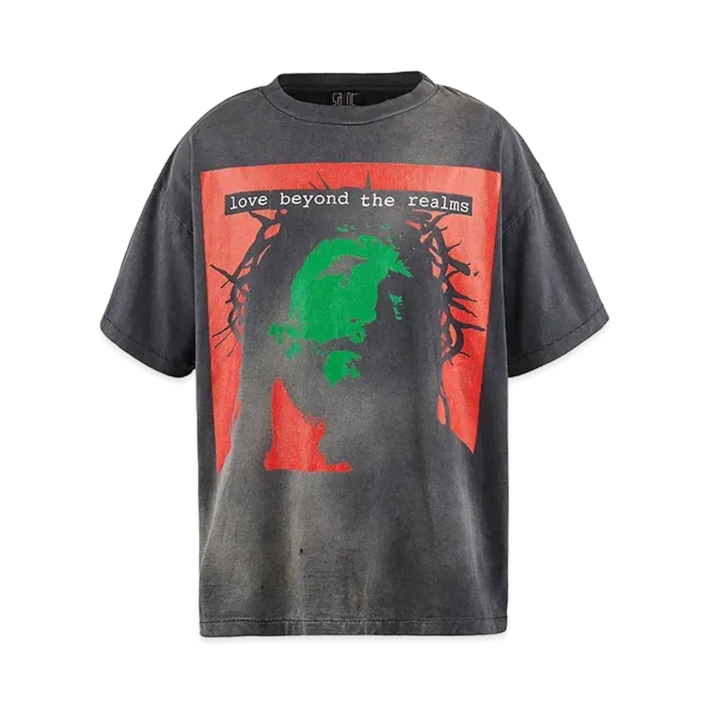 SAINT Mxxxxxx x Kosuke Kawamura KK_SS Tee/Love Beyond "Black"