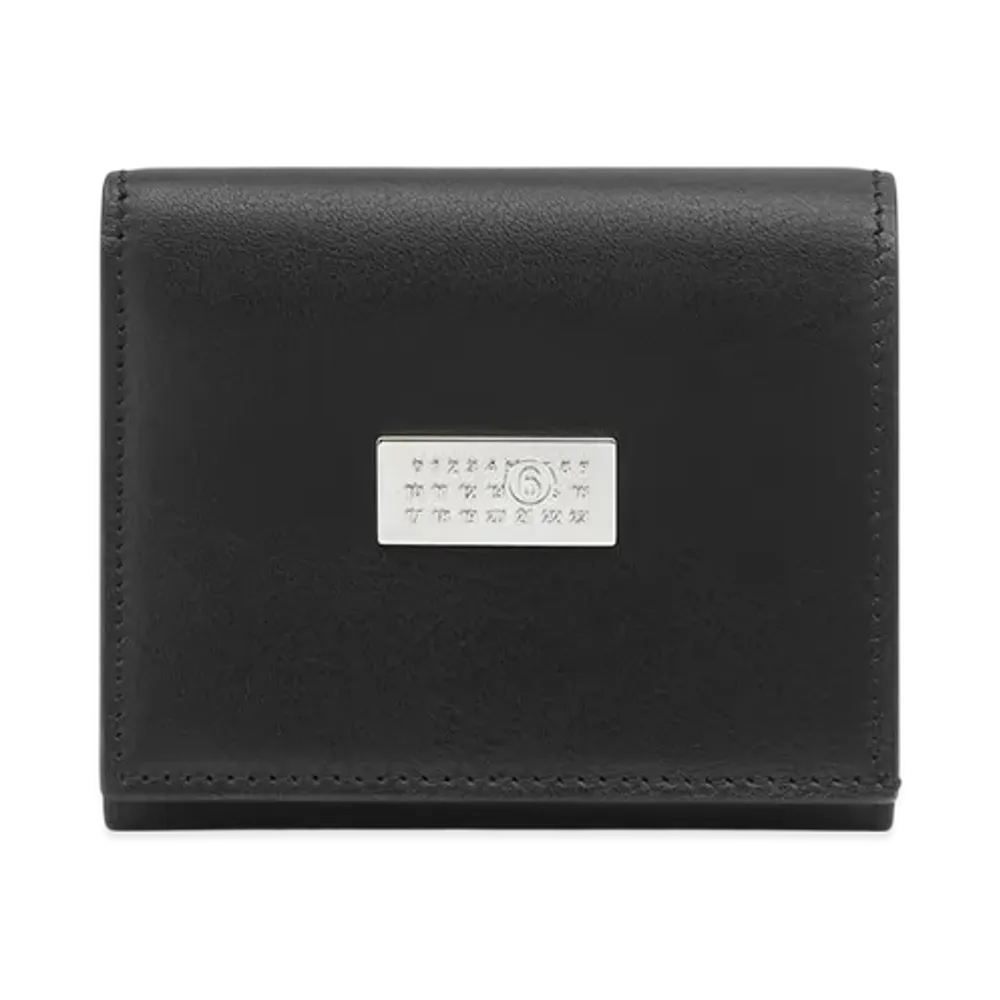 MM6 Maison Margiela Numbering Wallet "Black"
