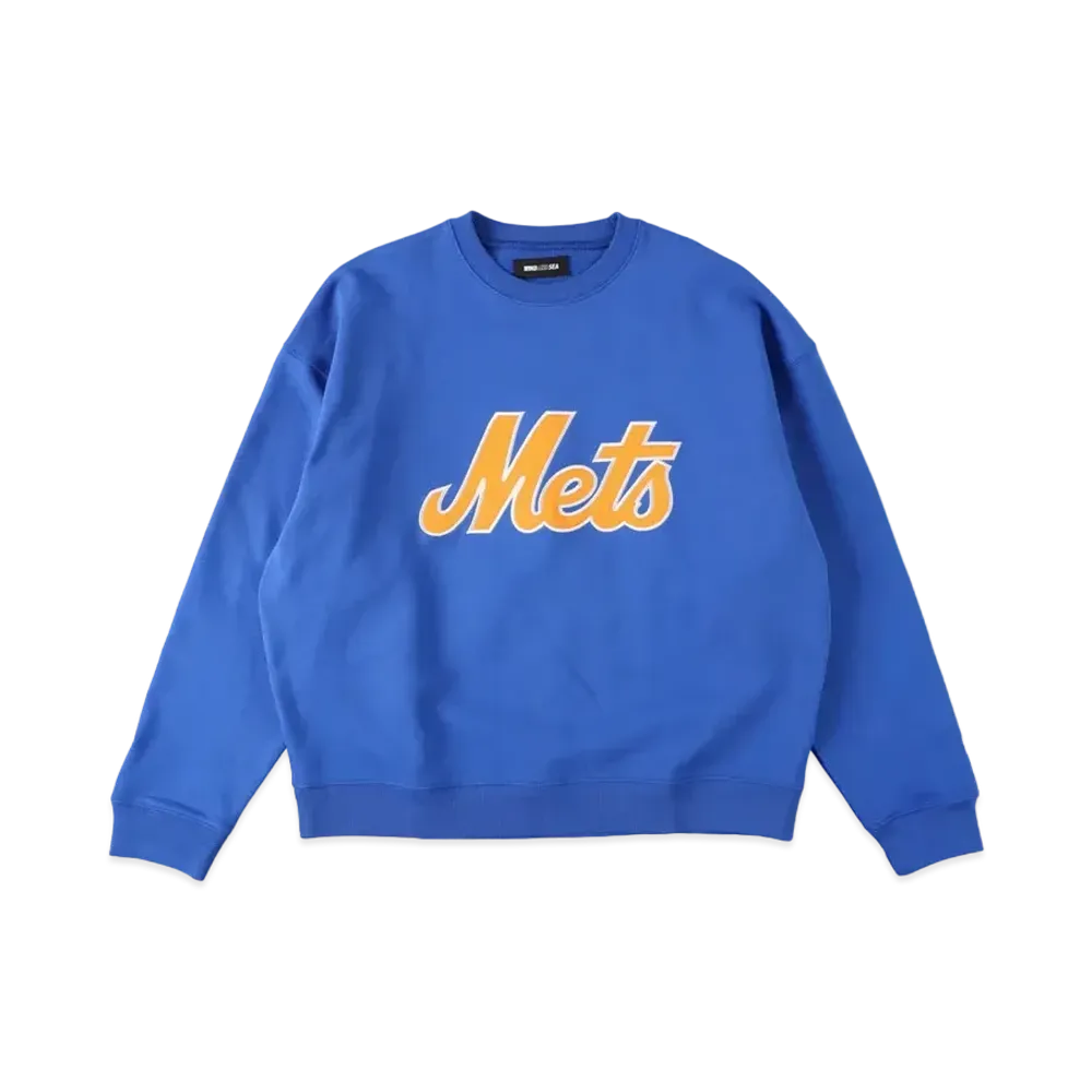 WIND AND SEA x MLB Crew Neck Sweat "Mets"