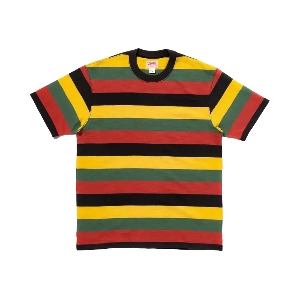 THE REAL McCOY'S Buco Stripe Tee S/S "Tricolor"
