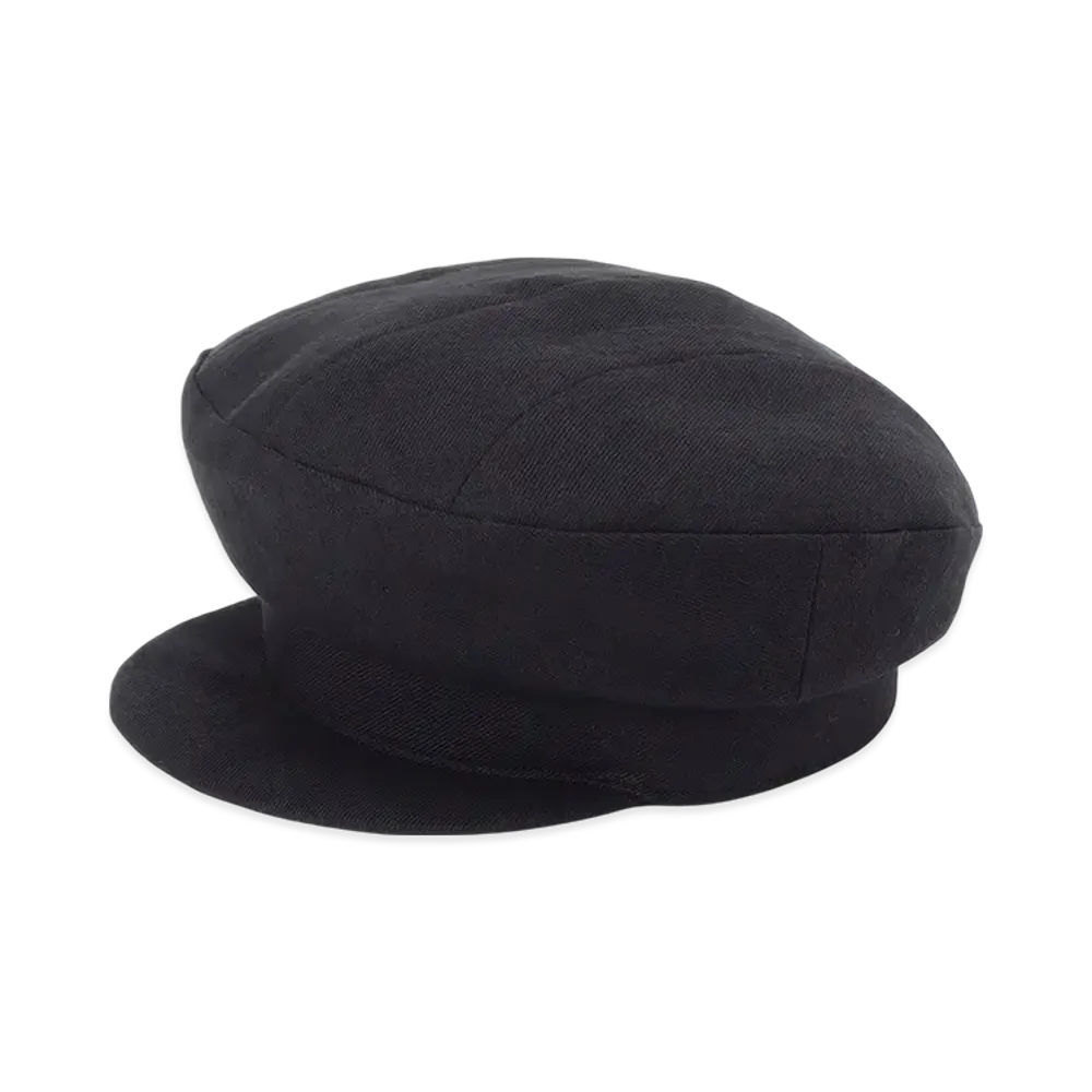 Yohji Yamamoto Twill Casquette "Black"