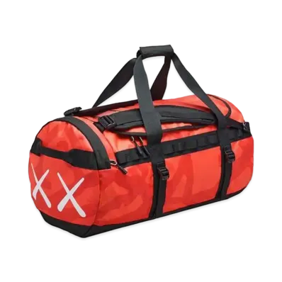 The North Face Kaws Duffle Bag "Red"
