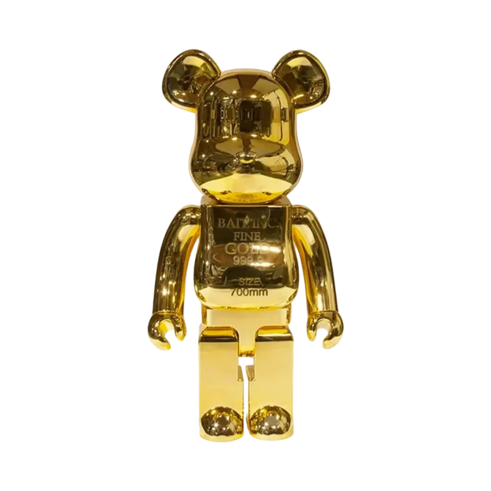Bearbrick BAIT x Medicom Gold Bar 1000%