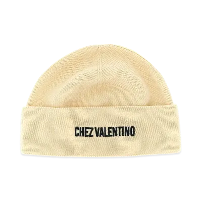 Valentino Garavani 'chez ' Cap "Beige"