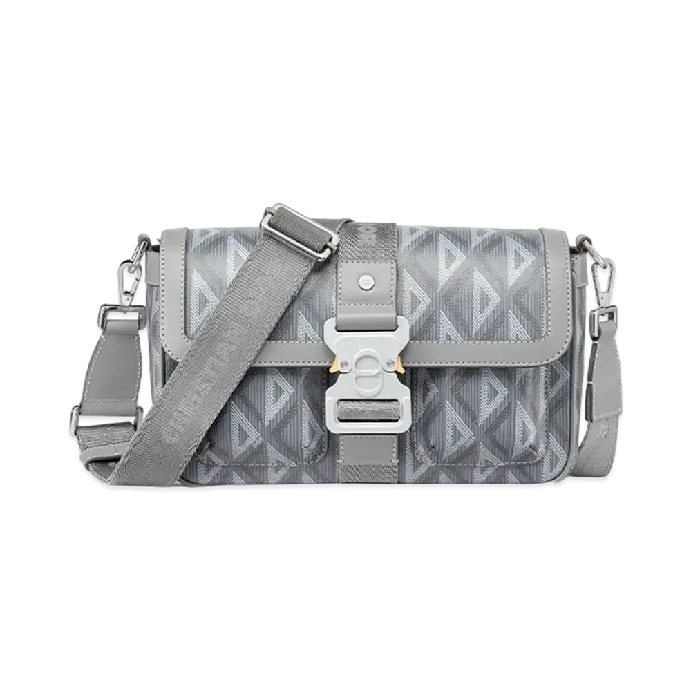 Dior Hit The Road Bag with Strap CD Diamond "Gray"
