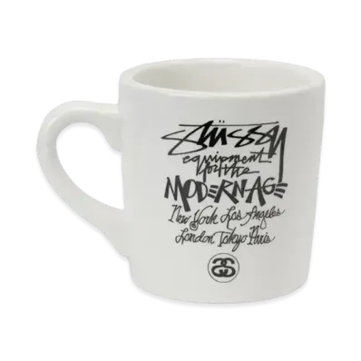 Stussy MODERN AGE MUG "White"