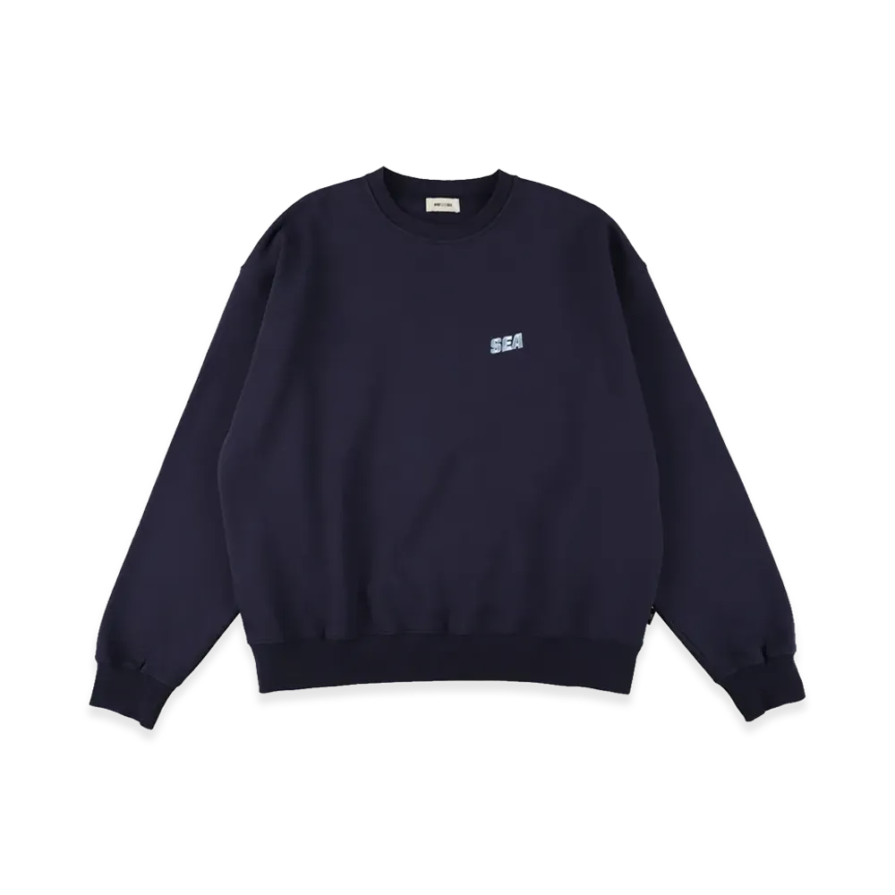 WIND AND SEA Sea Alive Crewneck Sweat "Navy"