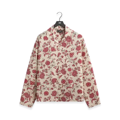 Kith Cupro Linen Long Sleeve Adonis Shirt "Fury"