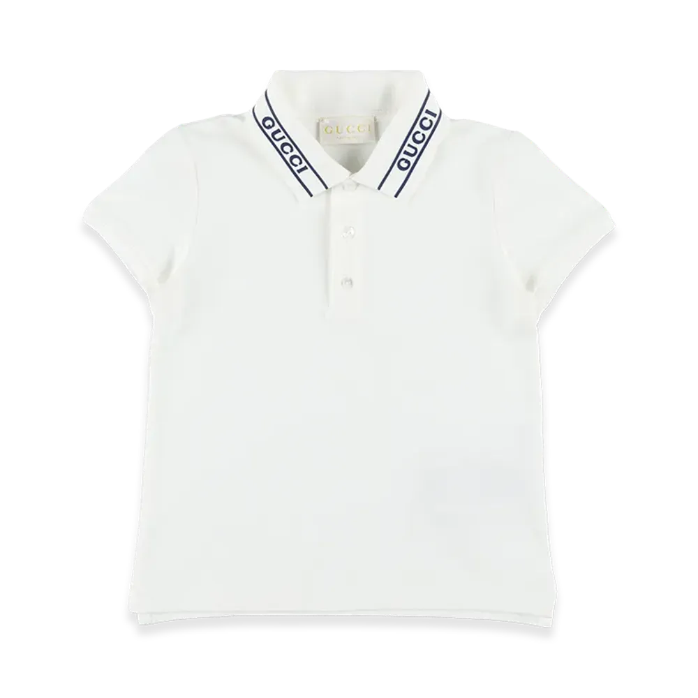 GUCCI Kids Polos "White"
