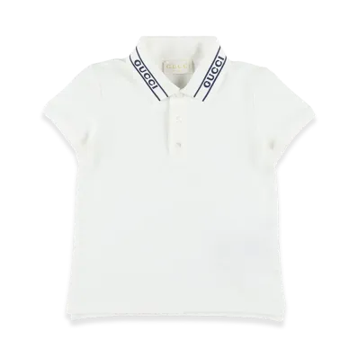 GUCCI Kids Polos "White"