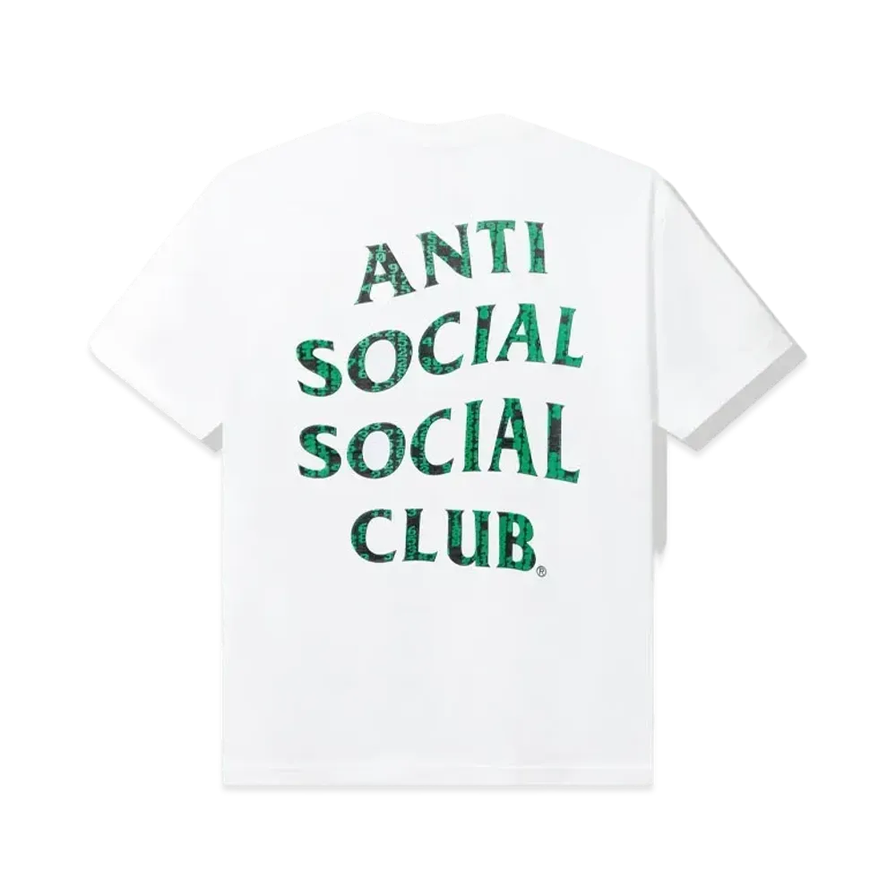 ANTI SOCIAL SOCIAL CLUB SS22 Glitch Tee "White"
