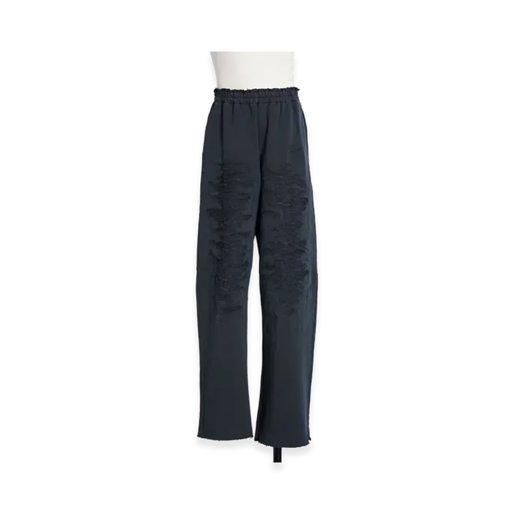 MM6 Maison Margiela Garment Dyedamage Sweat Pants "Black"