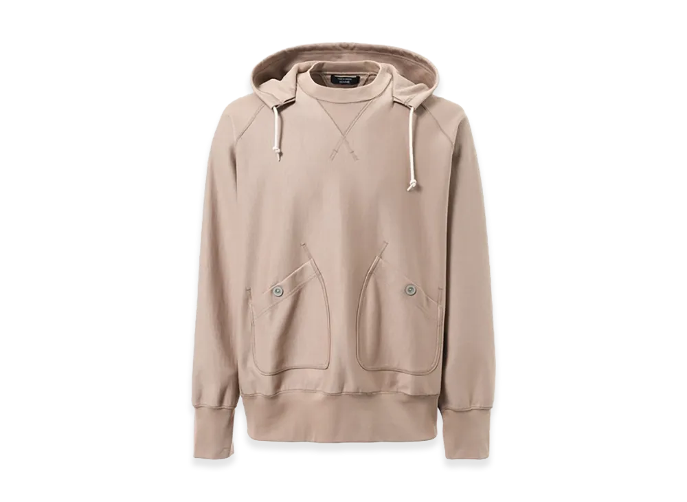 COMME des GARCONS HOMME Hood-Added Cotton Sweatshirts "Beige"