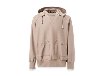 COMME des GARCONS HOMME Hood-Added Cotton Sweatshirts "Beige"