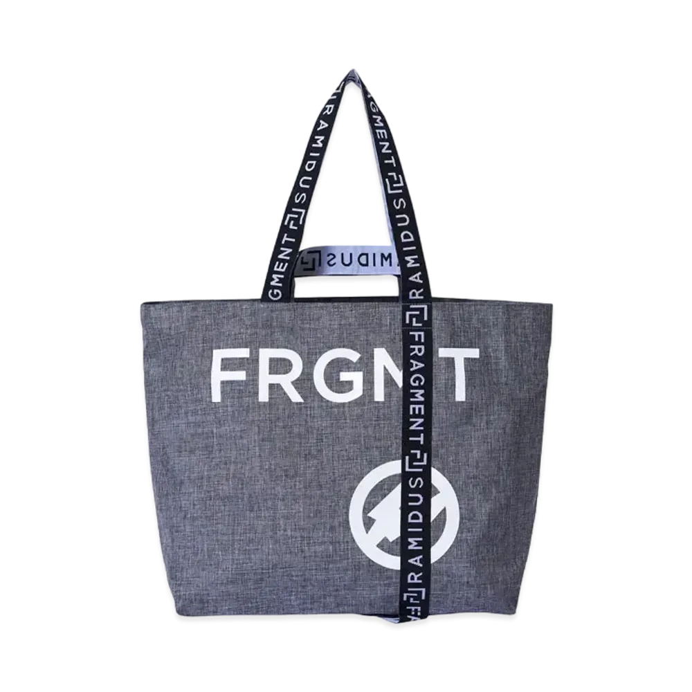 FRAGMENT x RAMIDUS TOTE BAG (L) "Grey"