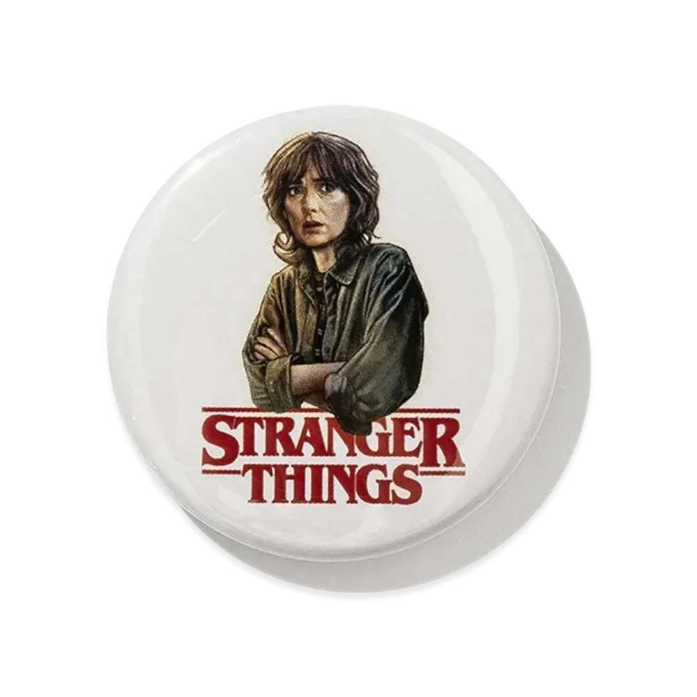 Netflix Stranger Things x V.A. Can Badge 38mm "Navy"