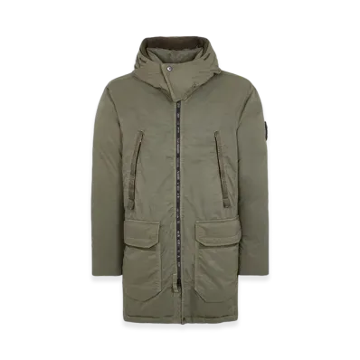 Stone Island 71321 Opaque Nylon Twill Down Jacket - 23FW "Olive Green"