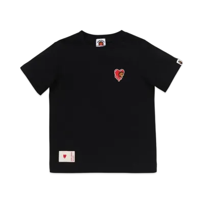 A BATHING APE Kids Bape x EMOTIONALLY UNAVAILABLE Baby Milo Tee "Black"