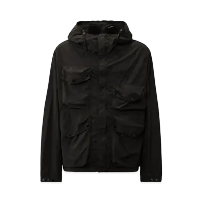 C.P. Company Flatt Nylon Goggle Jacket "Total Eclipse Blue"