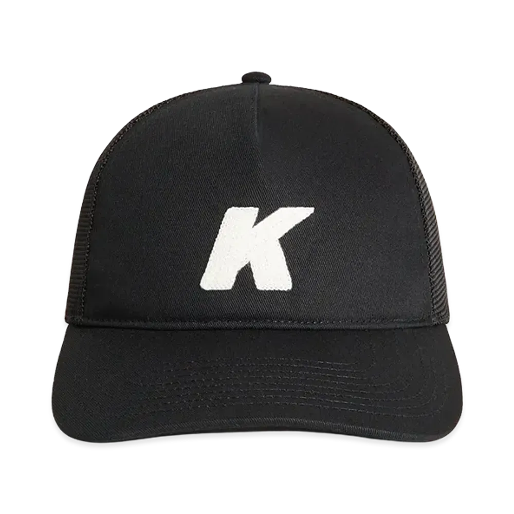 Kith Relaxed Twill Nolan Trucker Hat "Black"