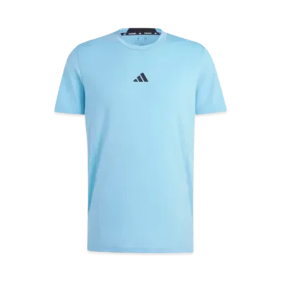 adidas Designed for Training Workout Short Sleeve T-shirt "Semi Blue Burst"